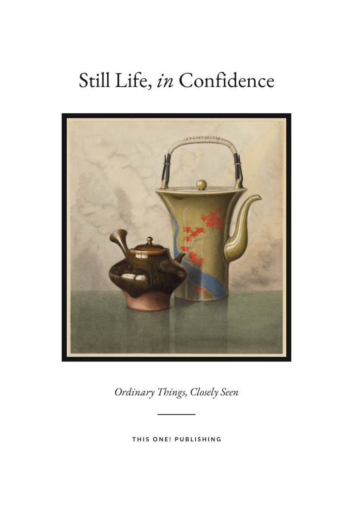 Front cover of Still Life, in Confidence